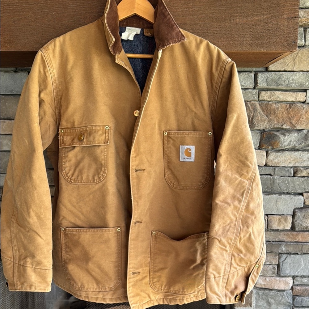 Vintage Carhartt Coat Blanket Lined